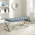 Santoli Bench In Sea Blue by Modway Furniture