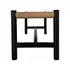 HAWTHORN BENCH SMALL BLACK by Moes Home