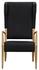 Narciso Chair, Teak with Black Woven Fabric by Noir Furniture