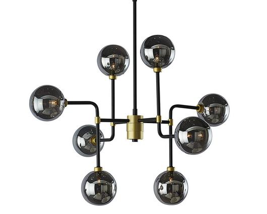Deimos Ceiling Light - Small - Smoke Grey by Sunpan