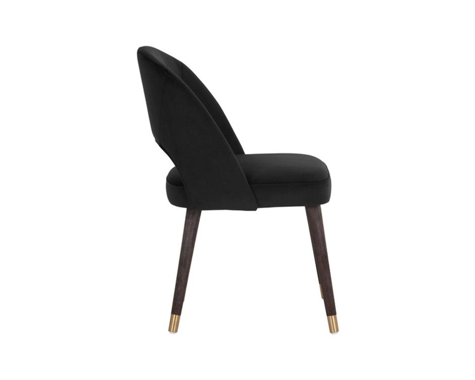 MONAE DINING CHAIR - ABBINGTON BLACK by Sunpan
