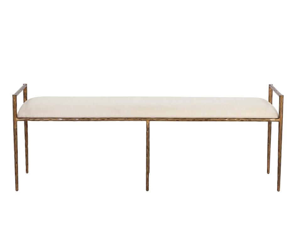 ESAI BENCH - ZENITH ALABASTER by Sunpan