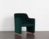 JAIME DINING ARMCHAIR - MEG DARK EMERALD by Sunpan