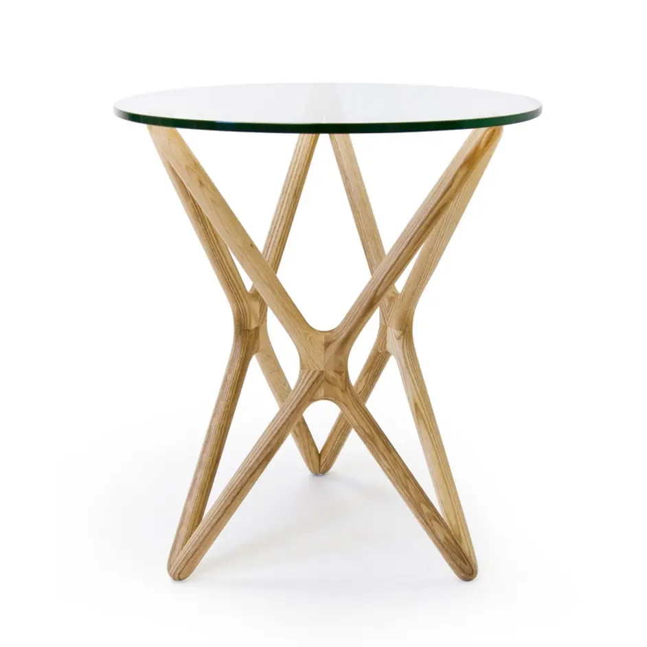 Sean Dix Cross side Table-American Ash by Aeon Furniture