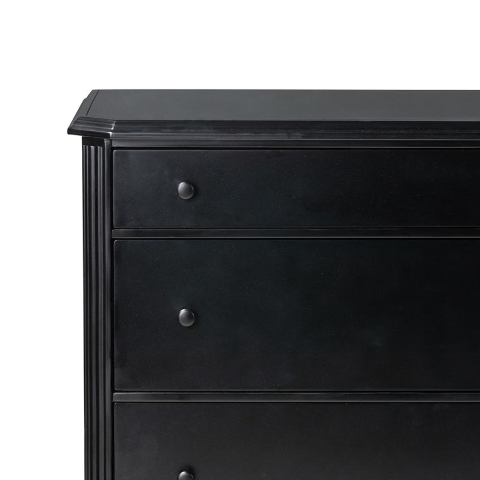 Lendon Dresser 3 Drawer in Black by FOUR HANDS