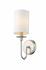 Ella 1 Light Wall Sconce in Brushed Nickel Finish by Z-Lite