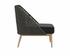 ANDRIA LOUNGE CHAIR - ARASHI BLACK by Sunpan