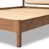 Caroline Bed In Smoked Oak In Queen by FOUR HANDS