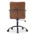 Roy Office Chair Open Road Brown Leather by Moes Home
