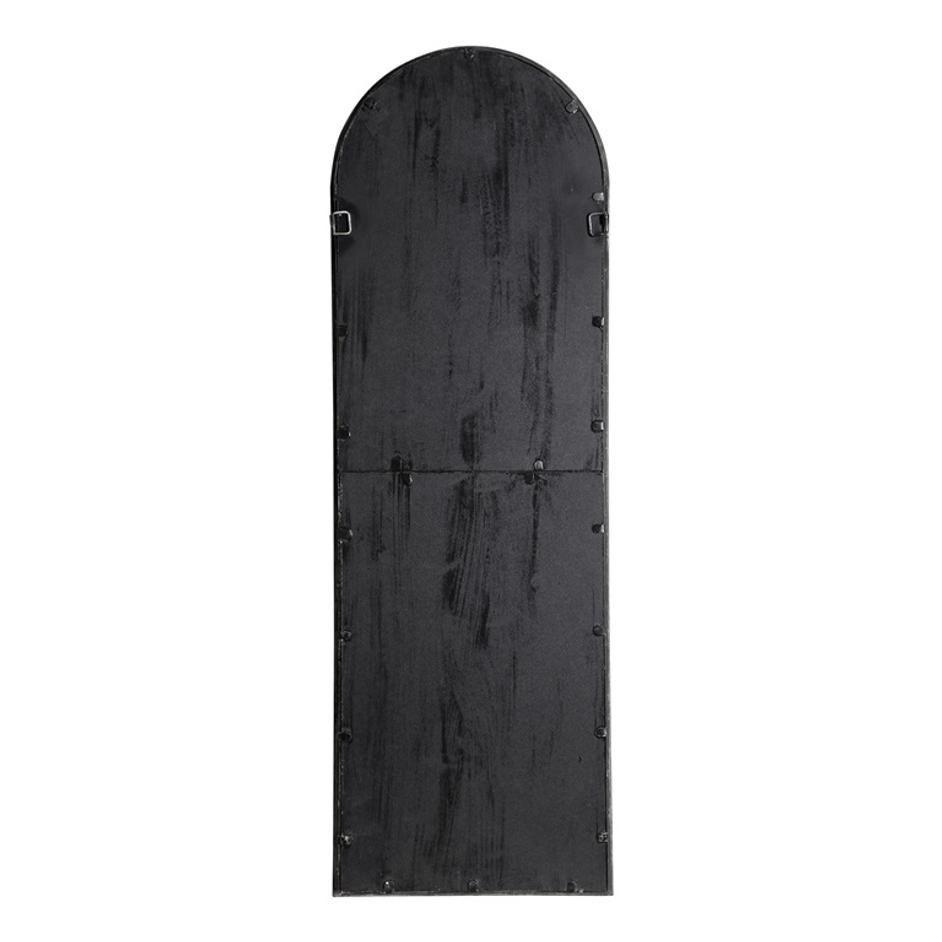 Amiel Arched Brown Mirror by Uttermost