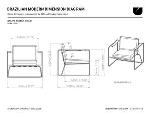 Sampa Arm Chair by Urbia Imports