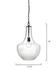 Sutton Glass 1-Light Pendant by Jamie Young