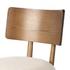 Terrance Bar Stool In Thames Cream And Amber Ash And Amber Ash Veneer by Four Hands