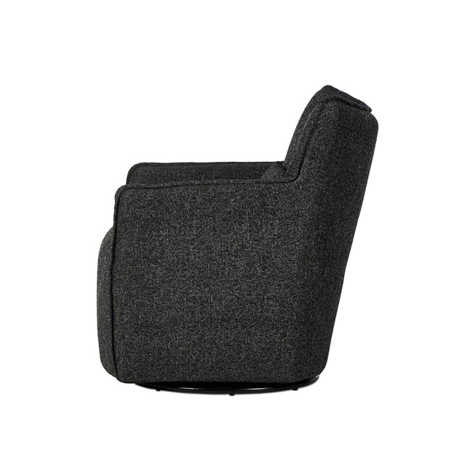 Kimble Swivel Chair In Henry Loden by Four Hands