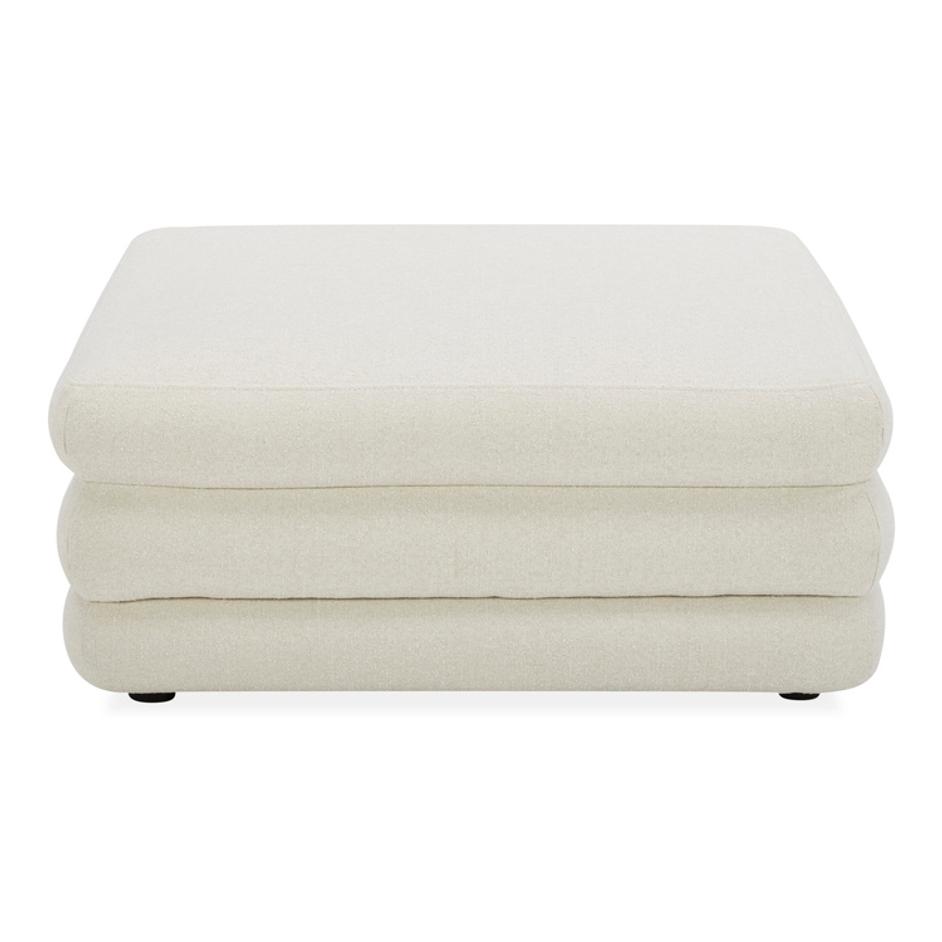 Lowtide Ottoman Warm White by Moes Home