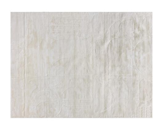 CARUSO HAND-LOOMED RUG - CREAM / IVORY - 9' X 12' by Sunpan