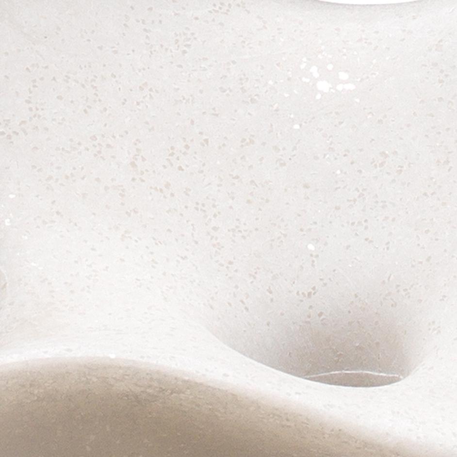 Obscure Table Lamp with Linen Shade, White by Jamie Young