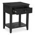 Corrine Nightstand Antique Black by Moes Home