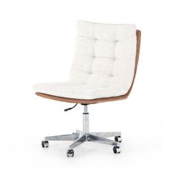 Quinn Desk Chair In Chaps Saddle by FOUR HANDS