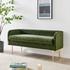 Marsha KD Velvet Bench, Dainty Green by New Pacific Direct
