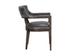 BRYLEA DINING ARMCHAIR - BROWN - BRENTWOOD CHARCOAL LEATHER by Sunpan