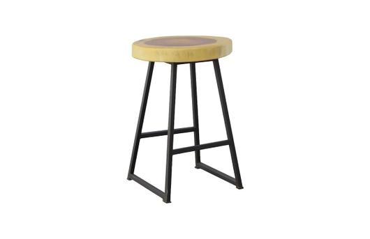 Chuleta Round Bar Stool, Natural by Phillips Collection