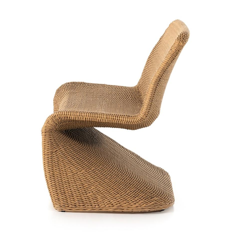 Portia Outdoor Dining Bench In 50" In Natural by FOUR HANDS