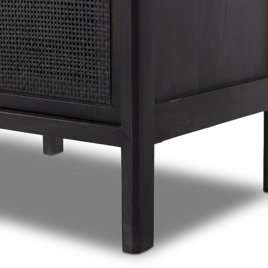 Sydney Nightstand - Black Wash by Four Hands