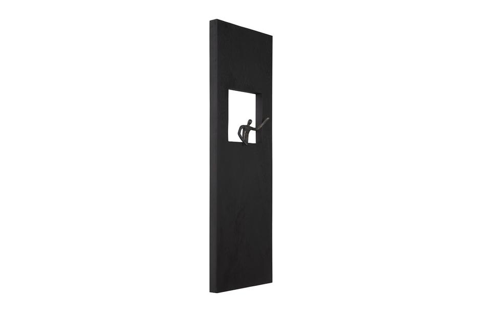 Atlas Wall Decor, Rectangle, Black by PHILLIPS COLLECTION