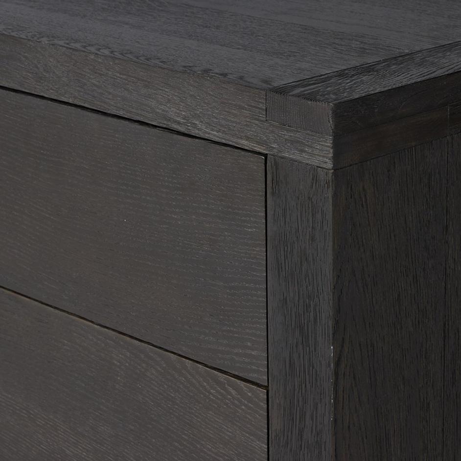 Warby 6 Drawer Dresser In Worn Black Oak by Four Hands