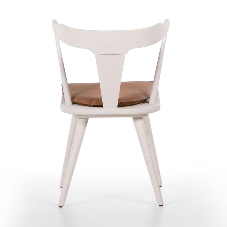 Ripley Dining Chair W Cushion In Off White by FOUR HANDS
