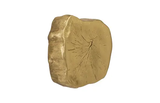 Log Wall Slice, Gold Leaf by PHILLIPS COLLECTION