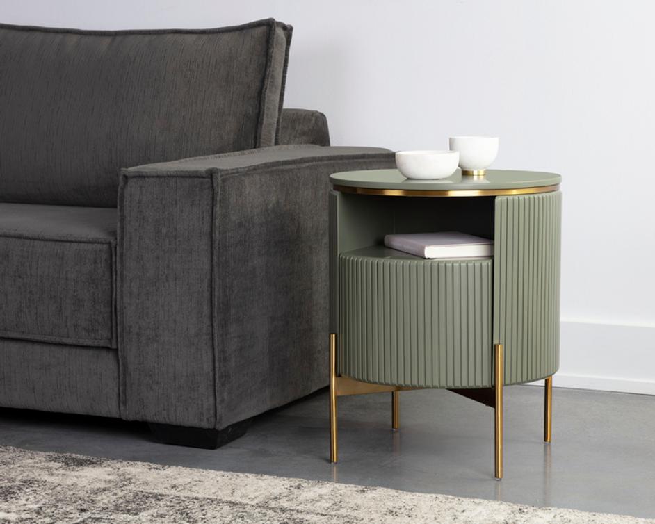 PALOMA END TABLE - SAGE GREEN by Sunpan