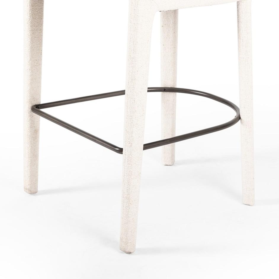 Hawkins Bar + Counter Stool - Omari Natural by Four Hands
