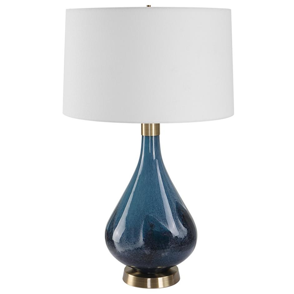 Riviera Art Glass Table Lamp by Uttermost