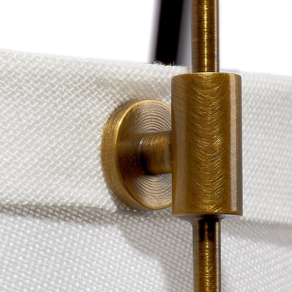  California 1-Light Wall Sconce, Antique Brass by Jamie Young