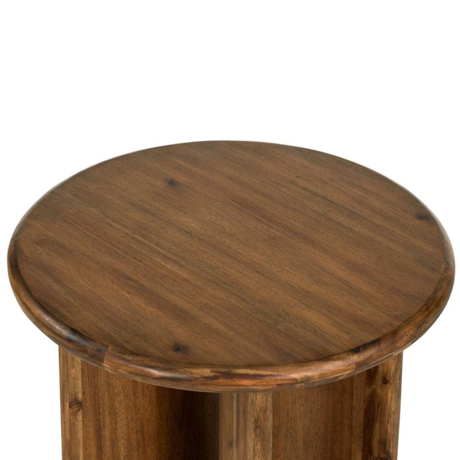 Paden End Table - Seasoned Brown Acacia by Four Hands
