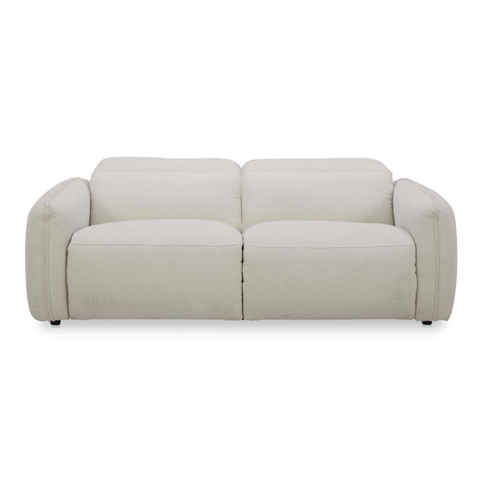 Eli Power Recliner Sofa Warm White by Moes Home