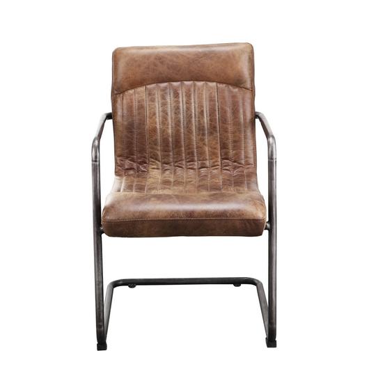 ANSEL ARM CHAIR LIGHT BROWN by Moes Home
