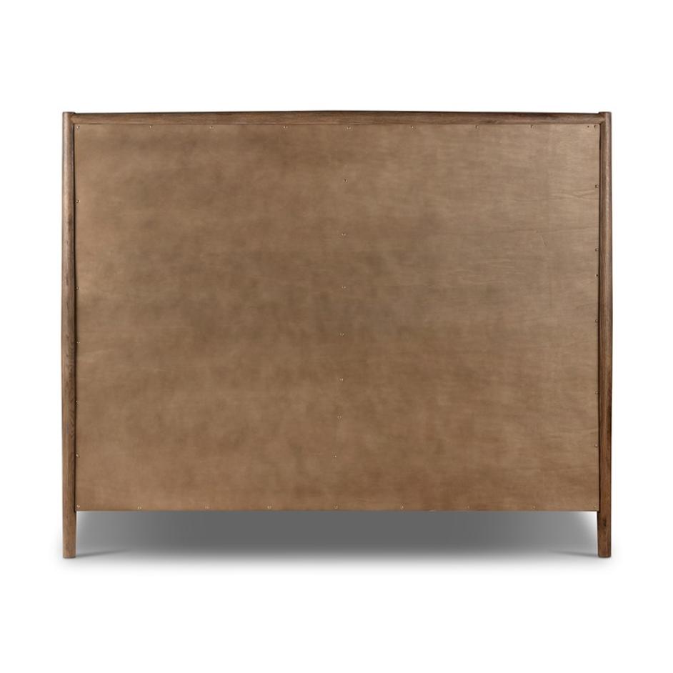 Glenview Bed In Weathered Oak In King by FOUR HANDS