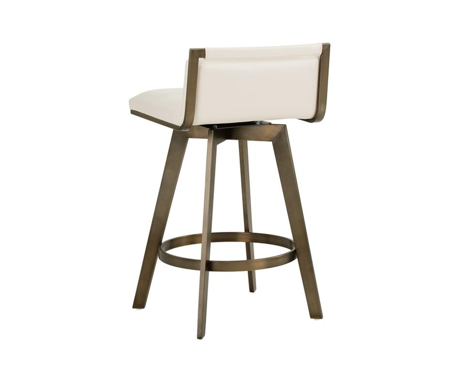 Arizona Swivel Counter Stool - Castillo Cream by Sunpan