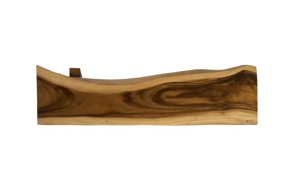 Chamcha Wood Triangle Bench by PHILLIPS COLLECTION