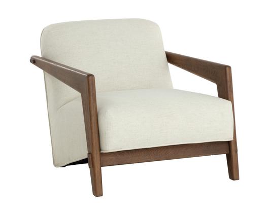 BOSCO LOUNGE CHAIR - GERALT LINEN by Sunpan