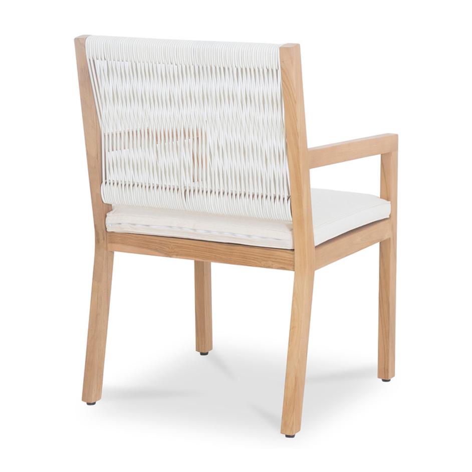 Luce Outdoor Dining Chair Natural by Moes Home