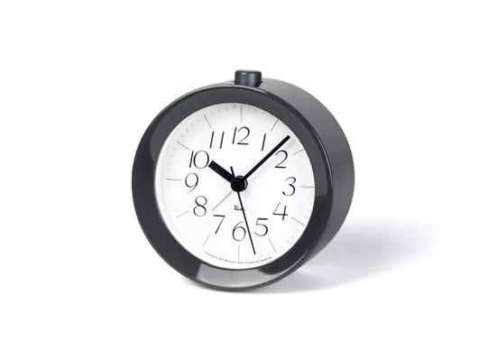 Riki Alarm Clock - Gray Glossy by LEMNOS