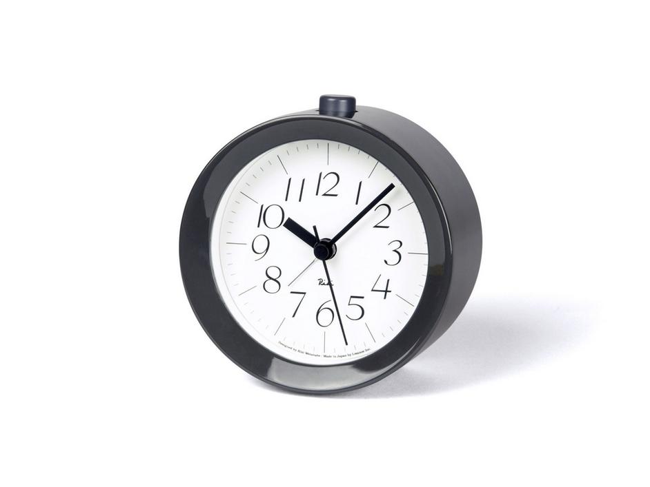 Riki Alarm Clock - Gray Glossy by LEMNOS