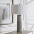 Abdel Gray Glaze Table Lamp by Uttermost