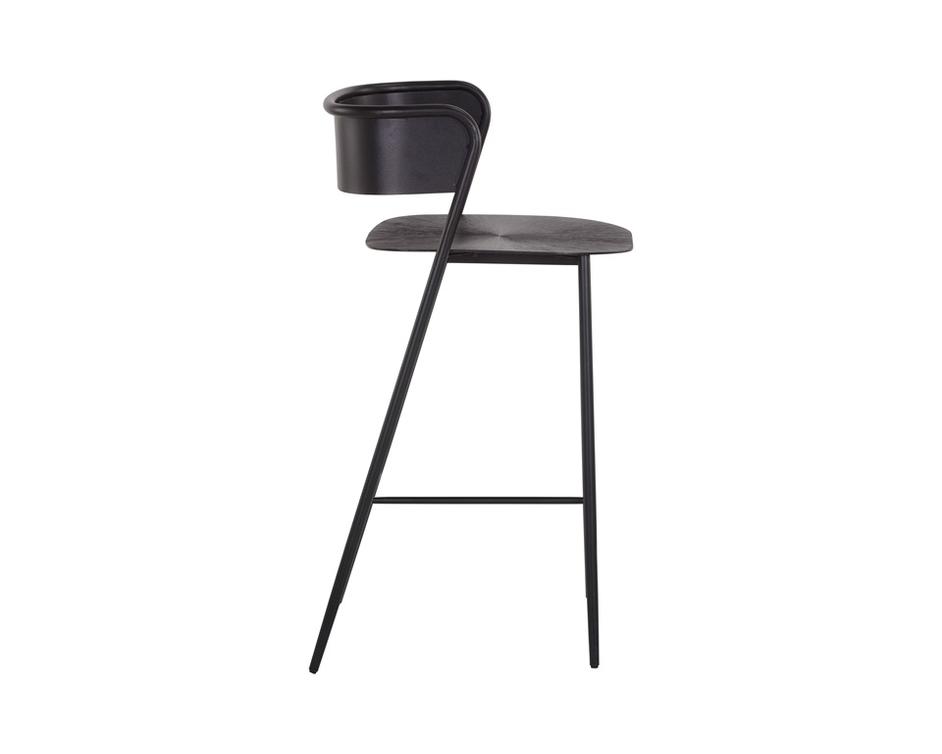 Keanu Counter Stool - Gunmetal by Sunpan
