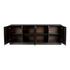 Denman 4 Door Sideboard Dark Brown by Moes Home