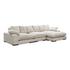 Plunge Large Sectional Cappuccino by Moes Home